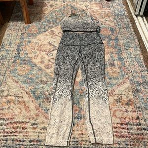 COPY - Lululemon matching bra and legging set